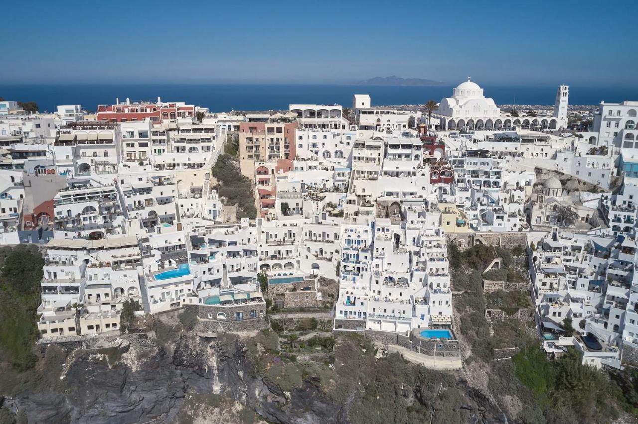 Amphitheater Cave Houses 费拉 外观 照片
